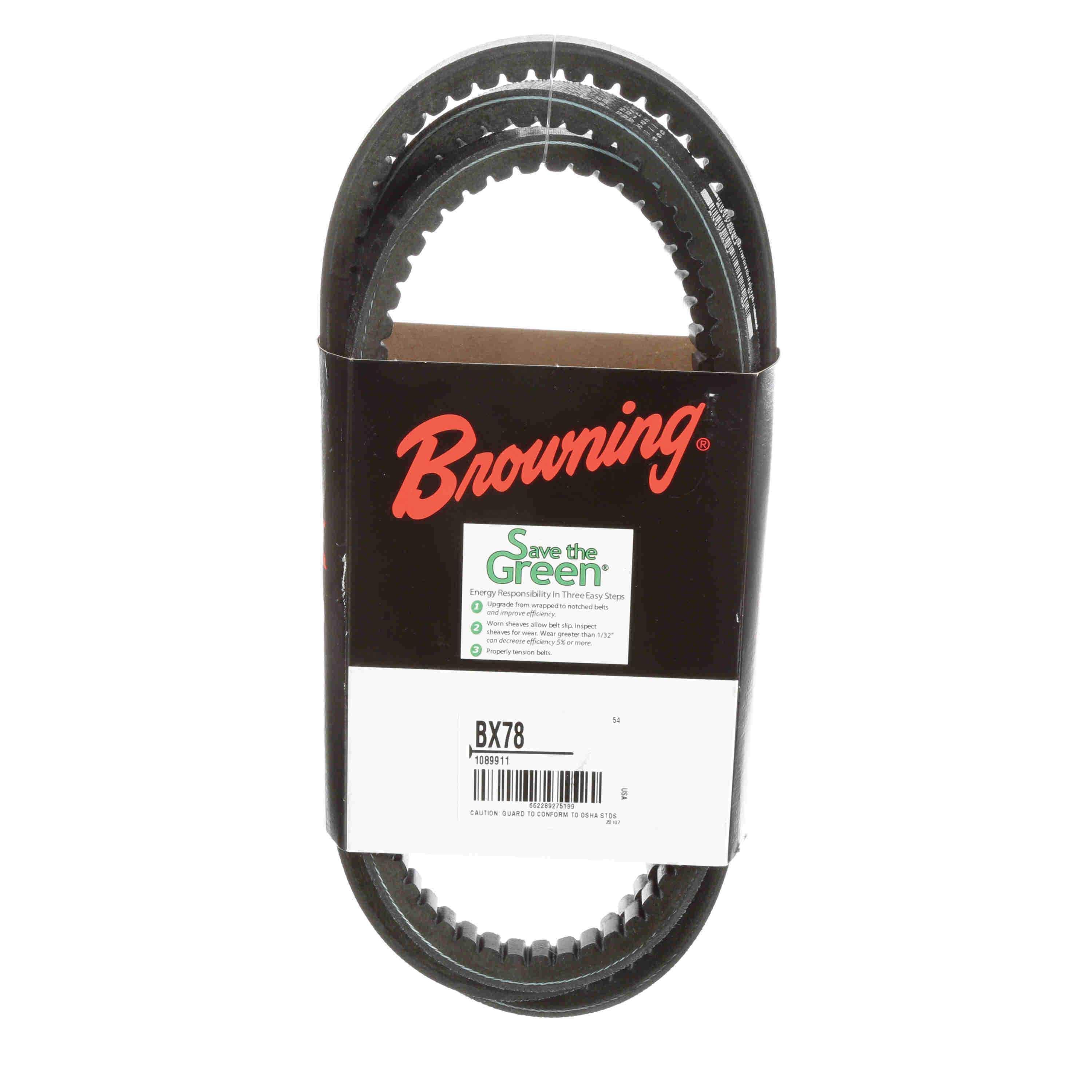 Browning® BX78 Cogged Premium Belt