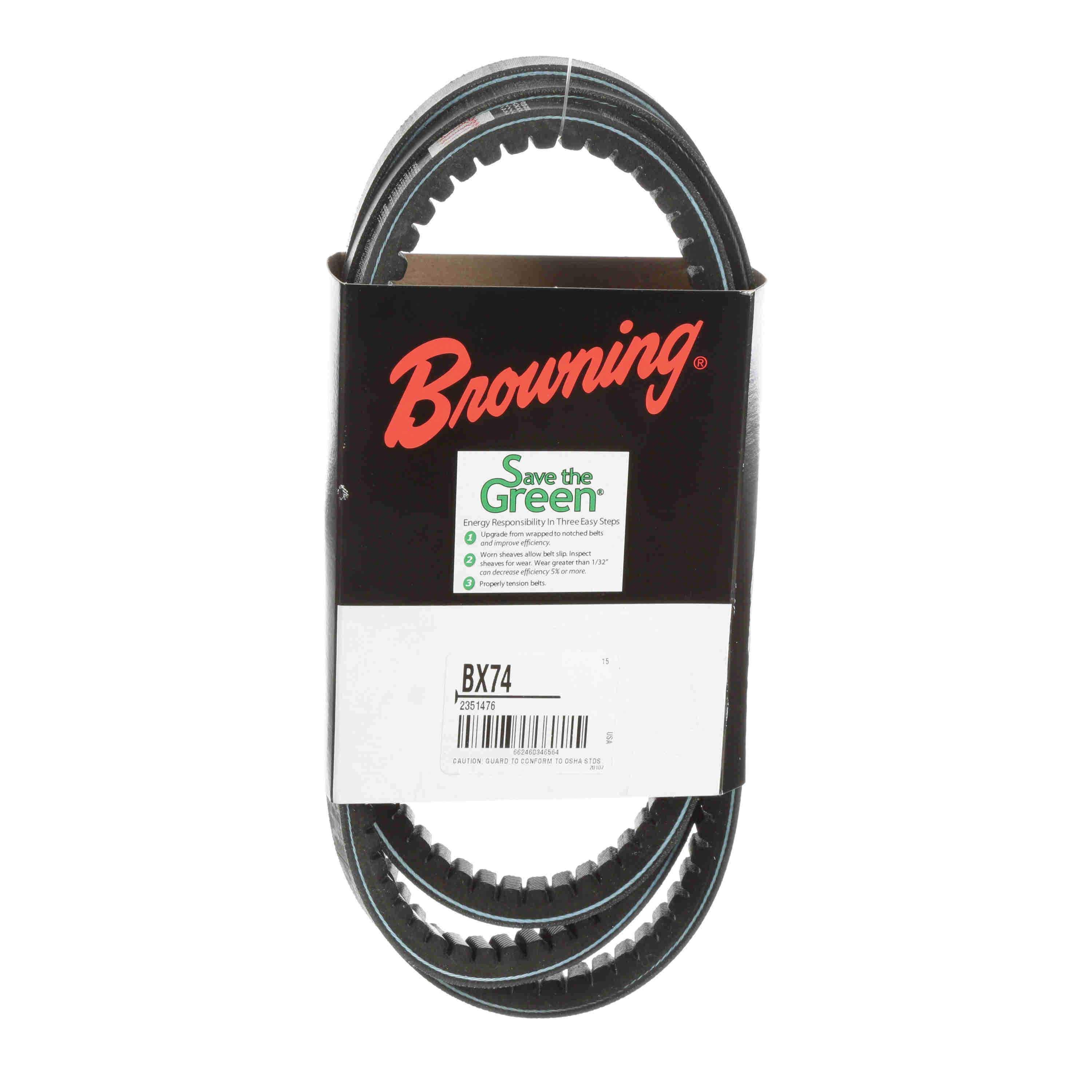 Browning BX74 Cogged Premium Belt