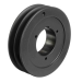 Browning® 2B5V62 Multiple Sheave, 2-Groove, 6.48 in OD, 1/2 in Dia Bore, 2.54 in D, Iron, Use With: 5V, A and B Belts