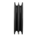Browning® 2B5V62 Multiple Sheave, 2-Groove, 6.48 in OD, 1/2 in Dia Bore, 2.54 in D, Iron, Use With: 5V, A and B Belts