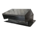 Builder's Best® 012639 Roof Vent, For Duct Size: 7 in, 9-1/2 in Height, 14 in Width, 14-7/16 in Depth, Steel