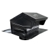 Builder's Best® 012639 Roof Vent, For Duct Size: 7 in, 9-1/2 in Height, 14 in Width, 14-7/16 in Depth, Steel
