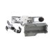 COMPONENT HARDWARE® R55-1010 Flush Offset Hydraulic Door Closer and Hook