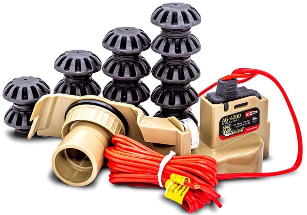 AquaGuard 96142 AG4200M Pan Sensor Inc Vib Isolators for Goliath Drain Pan
