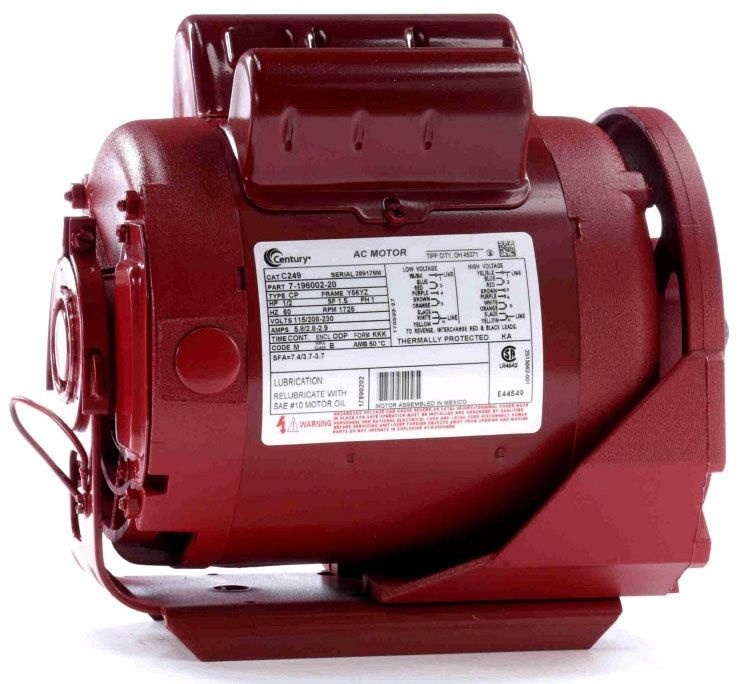 Regal C249 1/2HP 230/115 56YZ Motor