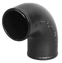 WB 100137 NH-4 6 NO Hub 1/4 Bend