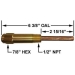 Crown Engineering PMW-2SE Aquastat Immersion Extended Well, Connection Size 1: 1/2 in, Connection Type 1: NPT