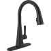 DELTA® 19802Z-BL-DST Kitchen Faucet, Deck Installation / Mounting, 1 Handles, 1 or 3 Holes, 1.8 gpm Flow Rate