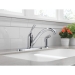 DELTA® 400-DST Kitchen Faucet With Side Sprayer, Deck Installation / Mounting, 1 Handles, 4 Holes, 1.8 gpm Flow Rate