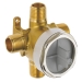 DELTA® R11000 3/6-Setting Diverter Rough Valve, 1/2 in Inlet Connection, 1/2 in Outlet Connection, Brass Body, 3 Ports