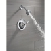 DELTA® T13220 Shower Trim, Wall Installation / Mounting, Brass, Chrome, 1.75 gpm Flow Rate, 1 Handles, Lever Handle