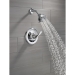 DELTA® T13220 Shower Trim, Wall Installation / Mounting, Brass, Chrome, 1.75 gpm Flow Rate, 1 Handles, Lever Handle