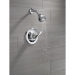 DELTA® T13220 Shower Trim, Wall Installation / Mounting, Brass, Chrome, 1.75 gpm Flow Rate, 1 Handles, Lever Handle