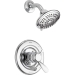 DELTA® T17230 Shower Trim, Wall Installation / Mounting, Brass, Chrome, 1.75 gpm Flow Rate, 1 Handles, Lever Handle