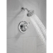 DELTA® T17230 Shower Trim, Wall Installation / Mounting, Brass, Chrome, 1.75 gpm Flow Rate, 1 Handles, Lever Handle