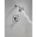 DELTA® T17230 Shower Trim, Wall Installation / Mounting, Brass, Chrome, 1.75 gpm Flow Rate, 1 Handles, Lever Handle