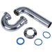 Dearborn® 704GBN-1 Tubular P-Trap, P-Trap, 1-1/2 in Inlet Connection, Slip Joint Inlet Connection, Brass