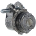 Devco PI322 Straight Connector, 3/8 in Inside Diameter, Metal, 1/2 in Knockout, Connector Function Type