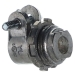 Devco PI322 Straight Connector, 3/8 in Inside Diameter, Metal, 1/2 in Knockout, Connector Function Type