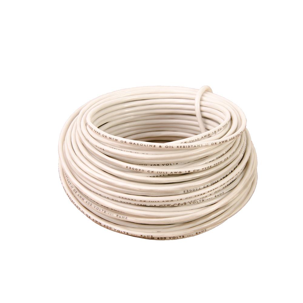 DiversiTech® 6332W TFFN Hook-Up Wire, 600 V, 16 AWG Conductor, 48 ft L