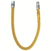 Dormont® SafetyShield® 30C-3131-24 Gas Connector, 24 in Length, Connection Size 1: 1/2 in, Connection Type 1: MIP