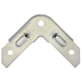 Duro Dyne® EZ® 13082 Quad Corner, Steel, 16 ga Gauge, Galvanized