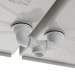 ELM® DURASTONE® UTILATWIN® 26F Double Laundry Tub, Fiberglass, 24 in Length, 40 in Width, 14-3/8 in Depth, White