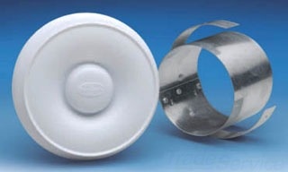 Fantech CG4 Contour Grille w / Collar