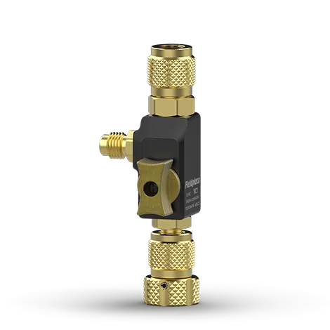 Fieldpiece VC1 Valve Core Removal Tool, 4-1/4 in L, 1-9/16 in W, Aluminum, Black