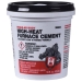HERCULES® 35504 High Heat Furnace Cement, Liquid Form, 1 pt Net Content, Bucket Container, Tan