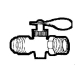 Holyoke 8848-66 Solid Bottom Valve, Connection Size 1: 3/8 in, Connection Type 1: SAE Flared, Valve Function Type