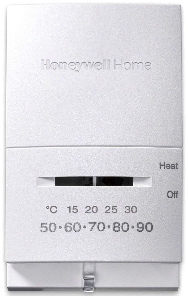 resideo T827K1009/U Non-Programmable Thermostat, 12 V, 1H Stages, Premier White, +/-2 deg F Accuracy, 4-3/4 in Height