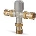 Honeywell Home AM101-UT-1LF/U Mixing Valve, 0.5 gpm Flow Rate, 3/4 in Connection, NPT Connection Type, 150 psi Pressure