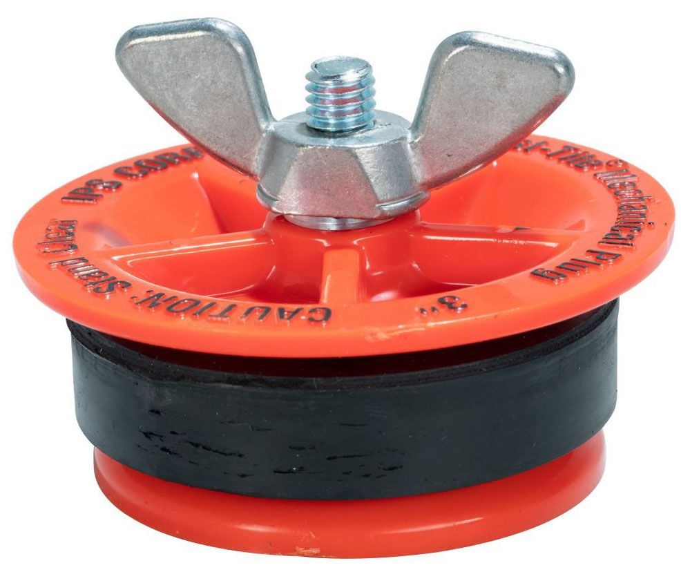 AB&A 83593 IPS MWN3 3" Mechanical Wingnut Test Plug