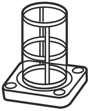 McDonnell & Miller 347100 SA101-38 Straight Basket Assembly