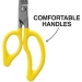 KLEIN TOOLS® 26001 All-Purpose Electrician's Scissors, 1-7/8 in Blade Length, Carbon Steel Blade, 6-3/4 in Length