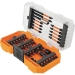 KLEIN TOOLS® ProFlex 33801 Impact Driver Bit Set, 40 Pieces, SAE System of Measurement, Tool Steel, 7 in Length