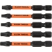 KLEIN TOOLS® ProFlex 33801 Impact Driver Bit Set, 40 Pieces, SAE System of Measurement, Tool Steel, 7 in Length
