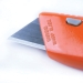 KLEIN TOOLS® 44124 Utility Knife Blade, 6.1 in L Blade, Steel Blade, 1 in L, 2-1/2 in W, 0.4 in D, 0.024 in Thick