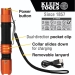 KLEIN TOOLS® 56411 Waterproof Pocket Light With Lanyard, 275 Lumens, Yes Rechargeable, Aluminum, LED Bulb