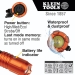 KLEIN TOOLS® 56411 Waterproof Pocket Light With Lanyard, 275 Lumens, Yes Rechargeable, Aluminum, LED Bulb