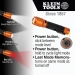 KLEIN TOOLS® 56413 2-Color Flashlight With Holster, 1000 Lumens, Yes Rechargeable, Aluminum, LED Bulb
