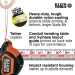 KLEIN TOOLS® 9216 Double Hook Tape Measure, SAE System of Measurement, Plastic/Steel, 3.07 in Length, 2.35 in Width