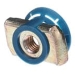 Kindorf® UCN38 Universal Channel Cone Nut, Steel, Galv-Krom, 3/8 in Thread, Nut Function Type