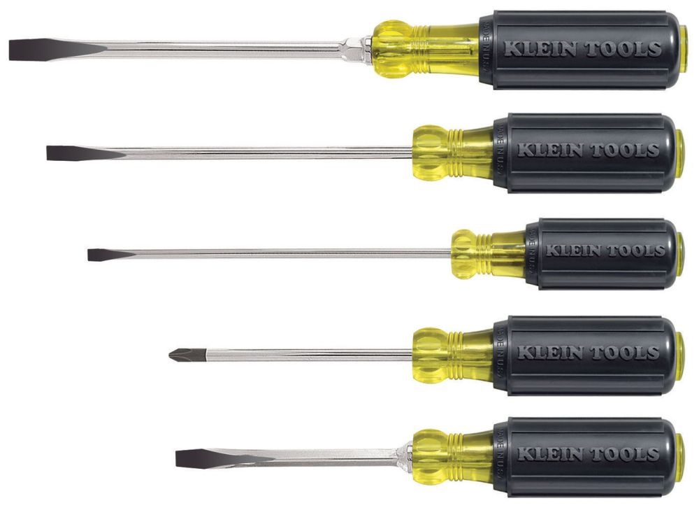 KLEIN TOOLS 85075 Screwdriver Set 5PC