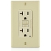 Leviton® GFNT2-1 Non-Tamper-Resistant Slim GFCI Outlet With LED Indicator Light, 20 A, 125 V, NEMA 5-20R NEMA Rating
