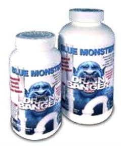 Blue Monster® 76055 Drain Banger Cleaner, Liquid Form, 1 lb Net Content, Bottle Container