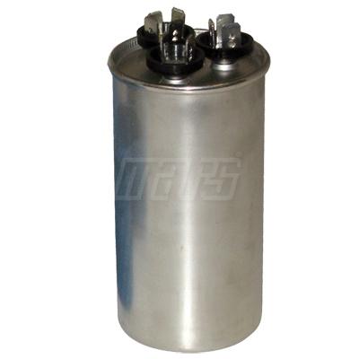 Mars® Blue Box 12281 Motor Run Capacitor, MFD Rating: 30+5 uF, 370/440 VAC, Round, 2 in Dia, 4-3/8 in H