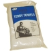 Mars® M79025 Terry Towel, White, Cotton, 15 in Length, 9.3 in Width