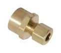 BrassCraft 14XR 1/2X3/8 Delta Adapter Lead Free
